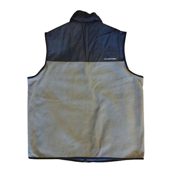 VTG Nautica Competition Blue Grey Reversible Insulated Vest Men's XL - Picture 12 of 16
